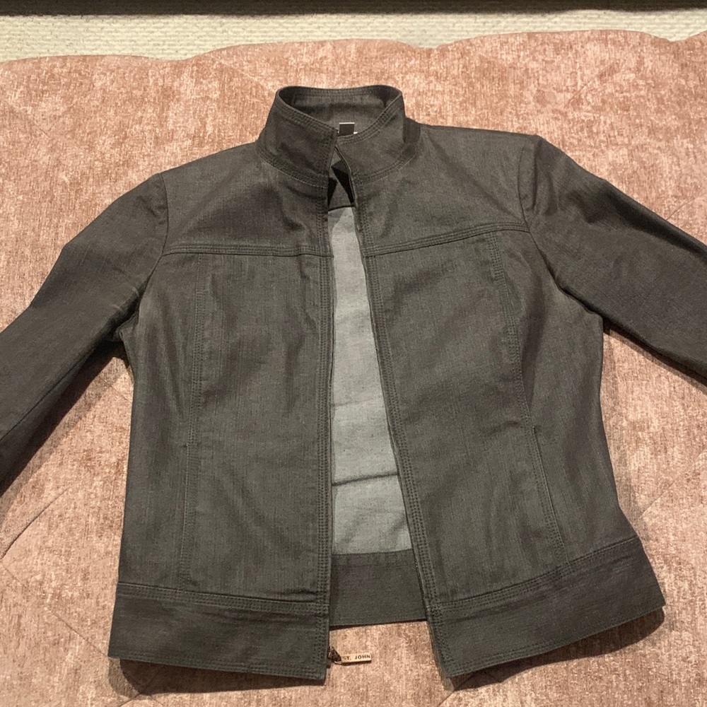 St. John Brown  Suit Jacket